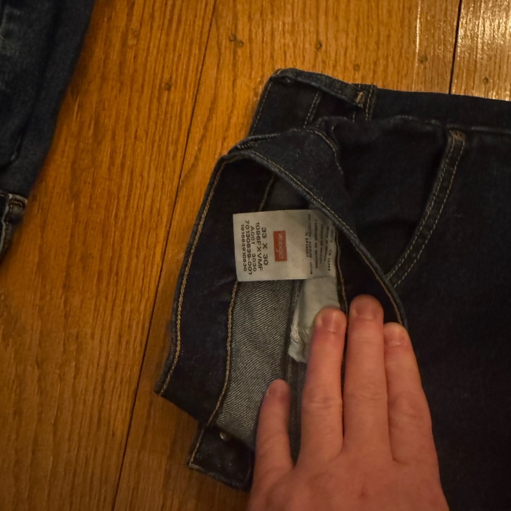 Levi's Indigo Denim Jeans